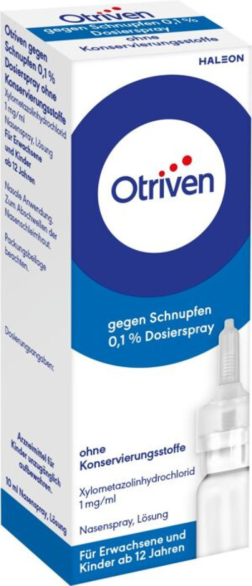 Otriven 0.1% Dosierspray o.Konservierungsstoffe Otriven 0.1% Dosierspray o.Konservierungsstoffe