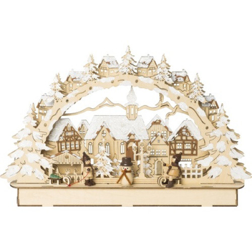 Lichterbogen ´Stadt mit Kindern´ 1ST Lichterbogen ´Stadt mit Kindern´ 1ST