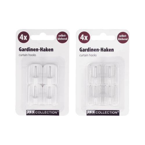 4er Gardinenhaken 4er Gardinenhaken