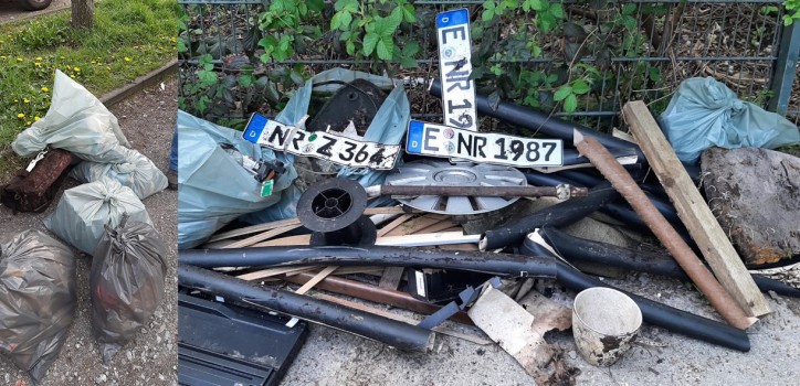 Eine „Müll-Wundertüte“: Das erschreckende Ergebnis der WLH Dreckweg-Spaziergänge