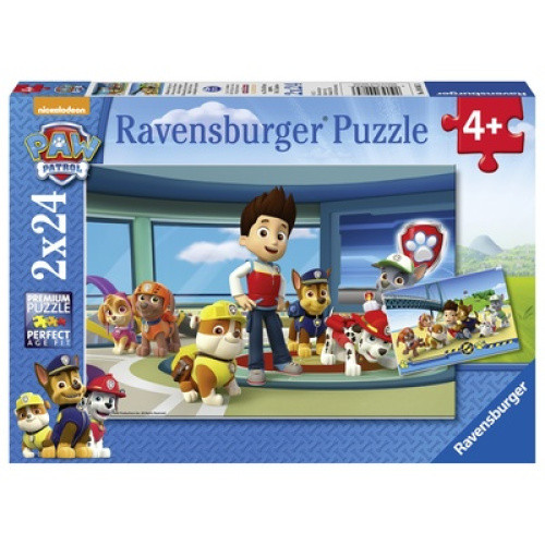 Ravensburger 2x24 Teile Paw Patrol Spürnasen 1St Ravensburger 2x24 Teile Paw Patrol Spürnasen 1St