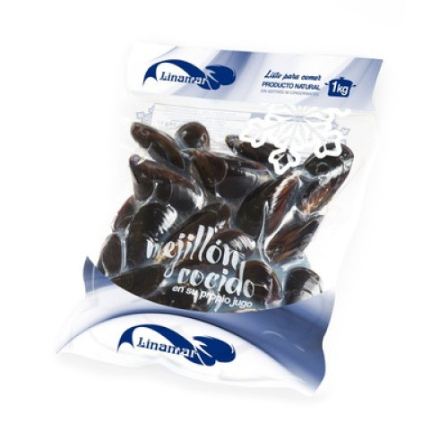 Miesmuscheln 50/70 gekocht TK 1kg Miesmuscheln 50/70 gekocht TK 1kg