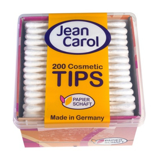 Jean Carol Wattestäbchen mit Papierschaft 200St Jean Carol Wattestäbchen mit Papierschaft 200St