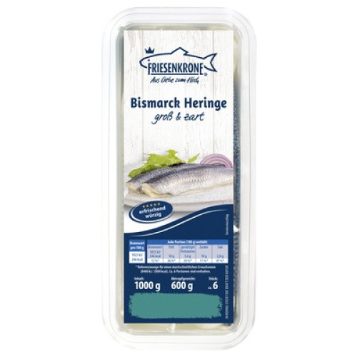 Bismarckhering frisch 1kg Bismarckhering frisch 1kg
