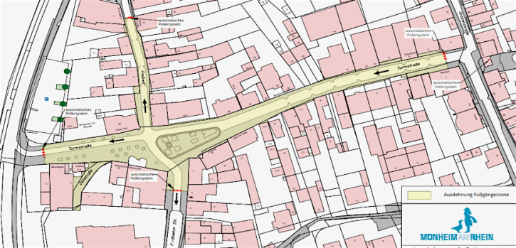 Teileinziehung der Turmstraße und Satzung mehrheitlich beschlossen Teileinziehung der Turmstraße und Satzung mehrheitlich beschlossen