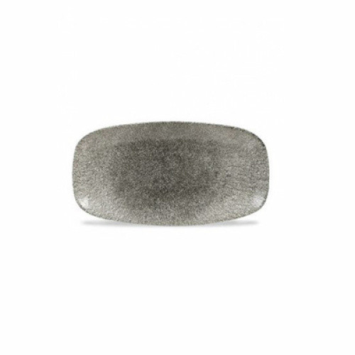Platte ´Raku´ in black, 29,8 x 15,3 cm Platte ´Raku´ in black, 29,8 x 15,3 cm