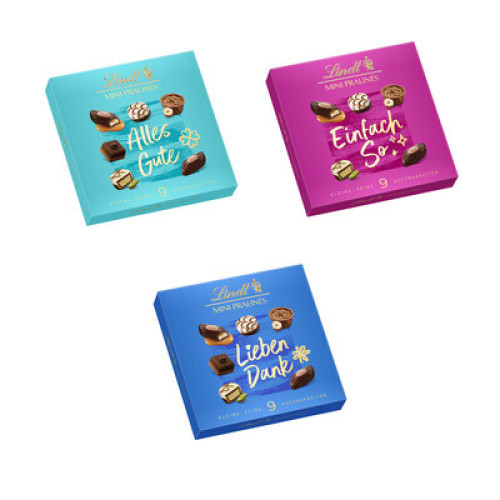Mini Pralinès Geschenkpackungen 44g Mini Pralinès Geschenkpackungen 44g