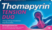 Thomapyrin TENSION DUO 400 mg/100 mg Filmtabletten Thomapyrin TENSION DUO 400 mg/100 mg Filmtabletten