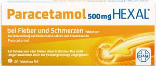 Paracetamol 500mg Hexal bei Fieber und Schmerzen Paracetamol 500mg Hexal bei Fieber und Schmerzen