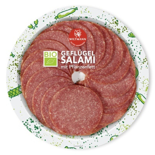 Wiltmann Bio Geflügelsalami frisch 80g Wiltmann Bio Geflügelsalami frisch 80g
