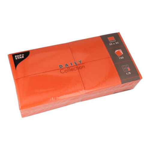 Servietten ´DAILY Collection´ nektarine 32x32 1/4 150St Servietten ´DAILY Collection´ nektarine 32x32 1/4 150St