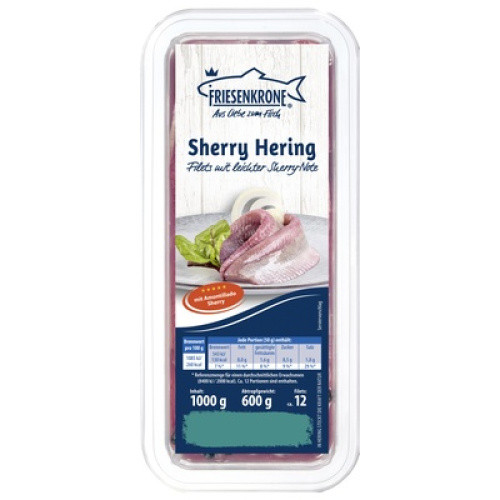 Sherry Heringsfilet frisch 1kg Sherry Heringsfilet frisch 1kg