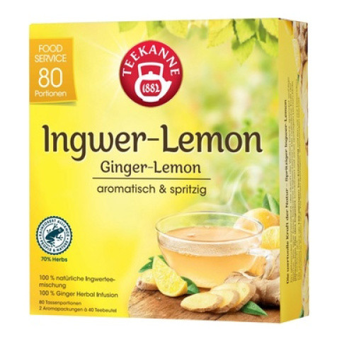 Ingwer Lemon 80x1,5g Ingwer Lemon 80x1,5g