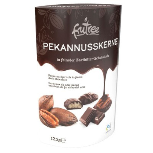 Pekanusskerne in Zartbitterschokolade 125g Pekanusskerne in Zartbitterschokolade 125g