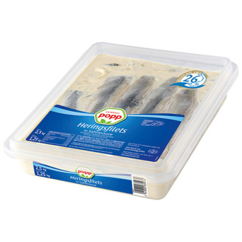 Heringsfilet frisch 2,5 kg Heringsfilet frisch 2,5 kg