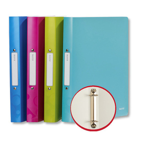 WOW Ringbuch Eisblau Metallic 1St WOW Ringbuch Eisblau Metallic 1St