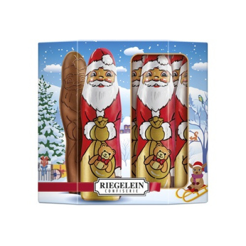 Riegelein Weihnachtsmann Massiv 125g Riegelein Weihnachtsmann Massiv 125g