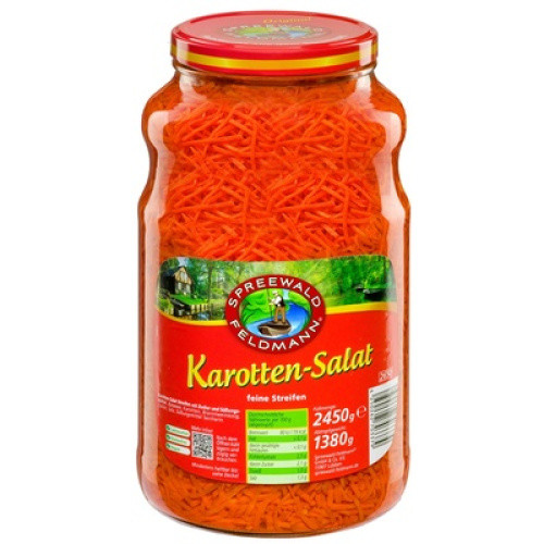 Karottensalat Streifen 2650ml Karottensalat Streifen 2650ml