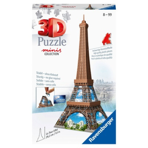 Ravensburger 3D Puzzle ´Eiffelturm´ (54 Teile), das Wahrzeichen von Paris zum Selberbauen. Aus Kunst Ravensburger 3D Puzzle ´Eiffelturm´ (54 Teile), das Wahrzeichen von Paris zum Selberbauen. Aus Kunst