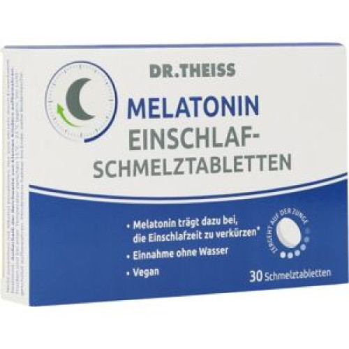 Dr. Theiss Melatonin Einschlaf-Schmelztabletten Dr. Theiss Melatonin Einschlaf-Schmelztabletten