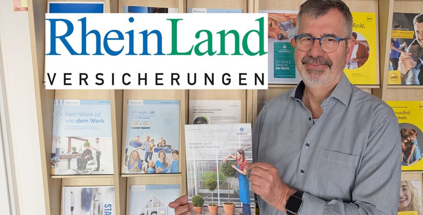 RheinLand Versicherungen Lutz Zimmer: Die Rente reicht nicht? So können Sie privat clever vorsorgen