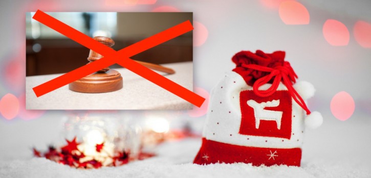 Keine belastenden Maßnahmen in der Weihnachtszeit