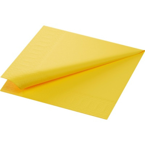 Zelltuch Servietten gelb 250St Zelltuch Servietten gelb 250St