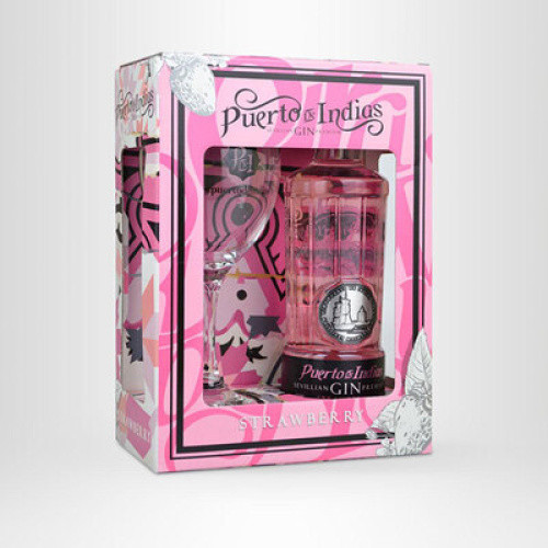Puerto de Indias Strawberry 37,5% 0,7l Puerto de Indias Strawberry 37,5% 0,7l