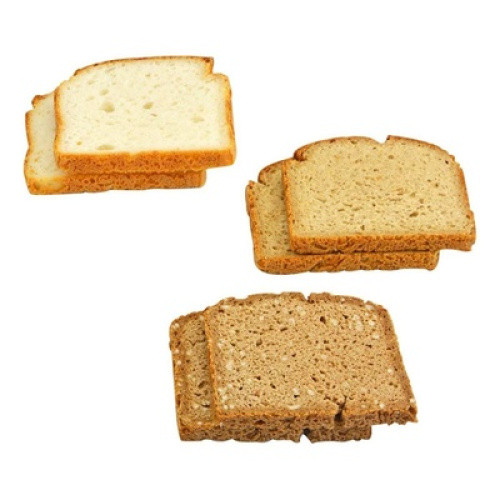 Glutenfreie Brotscheiben Box 3-fach sortiert TK 45g Glutenfreie Brotscheiben Box 3-fach sortiert TK 45g