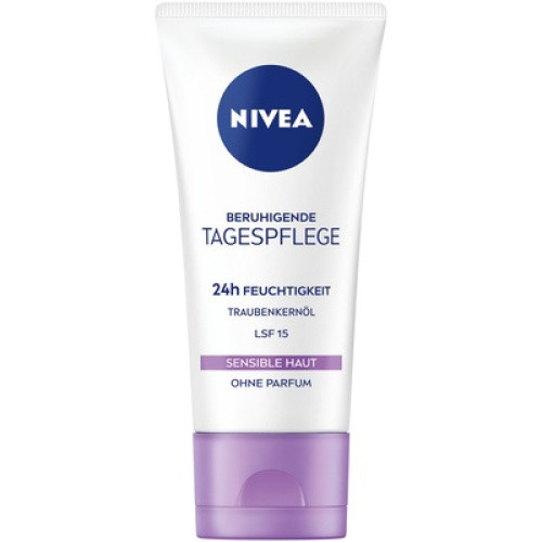 NIVEA Beruhigende Tagespflege 24h Feuchtigkeit LSF 15 50ml NIVEA Beruhigende Tagespflege 24h Feuchtigkeit LSF 15 50ml