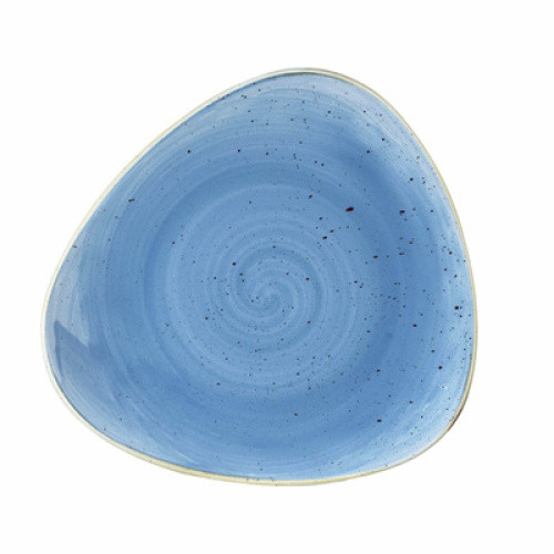 Teller flach dreieckig 23cm Stonecast blue Teller flach dreieckig 23cm Stonecast blue