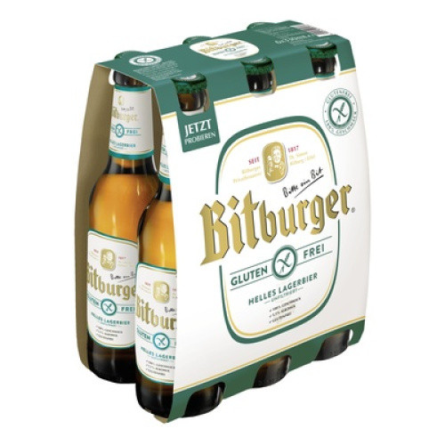 Bitburger Glutenfrei 6x0,33L Bitburger Glutenfrei 6x0,33L