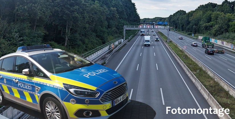 Polizei nimmt Verdächtigen beim Kreuz Leverkusen fest