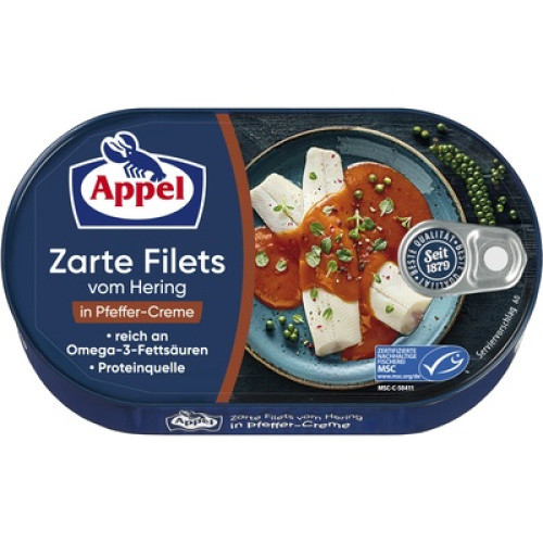 MSC Heringsfilet Pfeffer-Creme 200g MSC Heringsfilet Pfeffer-Creme 200g