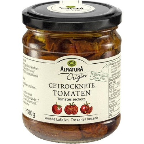 Bio Getrocknete Tomaten Origin 180g Bio Getrocknete Tomaten Origin 180g