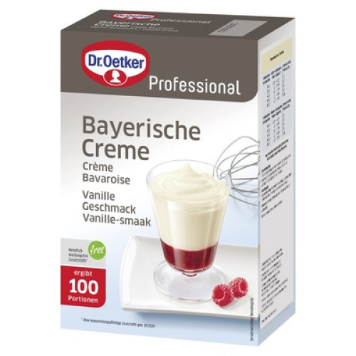 Bayerische Creme Vanille-Geschmack ohne Kochen 1kg (erg. 100x60g) Bayerische Creme Vanille-Geschmack ohne Kochen 1kg (erg. 100x60g)