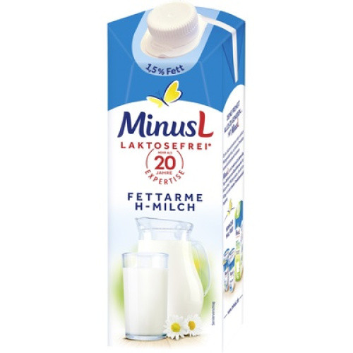 H-Milch 1,5% Laktosefrei 1L H-Milch 1,5% Laktosefrei 1L