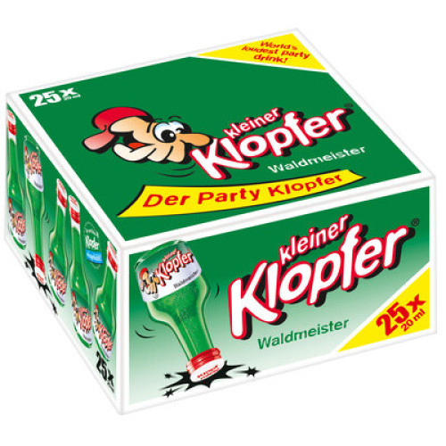 Kleiner Klopfer Waldmeister 16% 0,02L Kleiner Klopfer Waldmeister 16% 0,02L