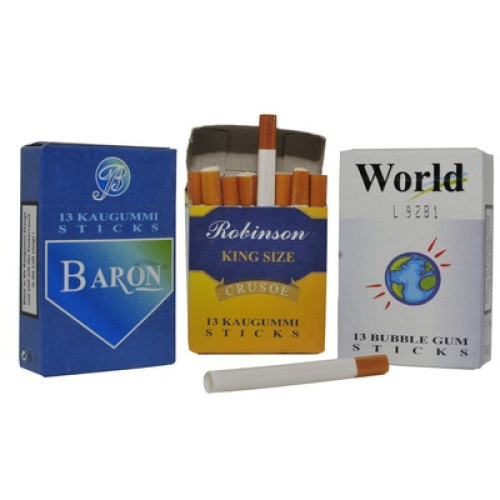 Kaugummisticks mit Rauch 44g Kaugummisticks mit Rauch 44g