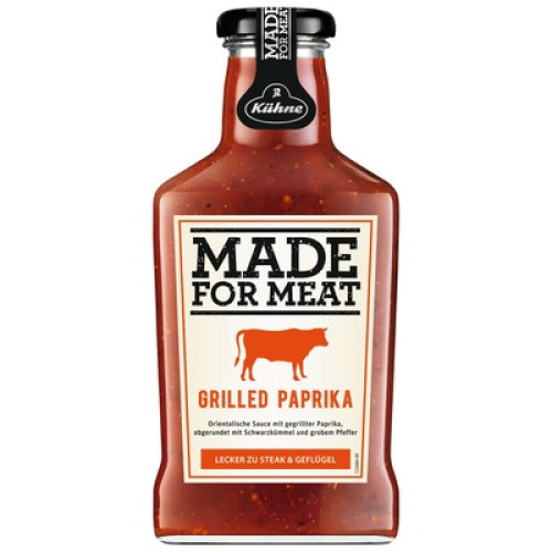 Kühne Made for Meat Grilled Paprika 375ml Kühne Made for Meat Grilled Paprika 375ml
