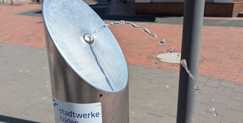Die erfrischende Oase mitten in der Innenstadt 