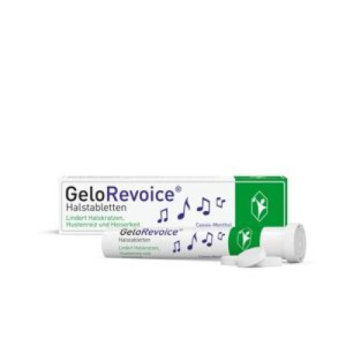 GeloRevoice Halstabletten Cassis-Menthol GeloRevoice Halstabletten Cassis-Menthol