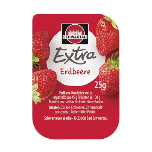 Konfitüre Extra Erdbeere 25g Konfitüre Extra Erdbeere 25g