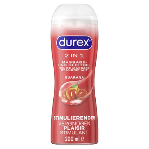 Durex 2in1 Massage- & Gleitgel Guarana 200ml Durex 2in1 Massage- & Gleitgel Guarana 200ml