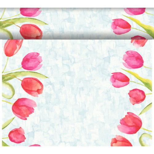 Dunicel Tischläufer Tête à Tête Painted Tulips 0,4x24m 1St Dunicel Tischläufer Tête à Tête Painted Tulips 0,4x24m 1St