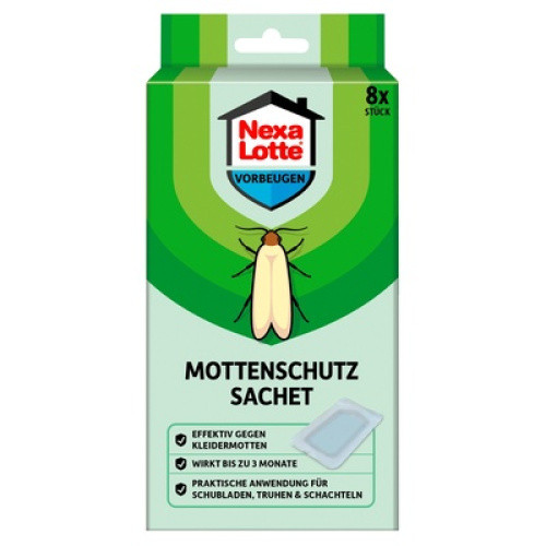 Motten Sachet 8St Motten Sachet 8St