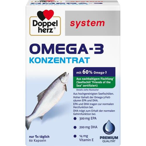 Doppelherz system Omega-3 Konzentrat Kapseln Doppelherz system Omega-3 Konzentrat Kapseln