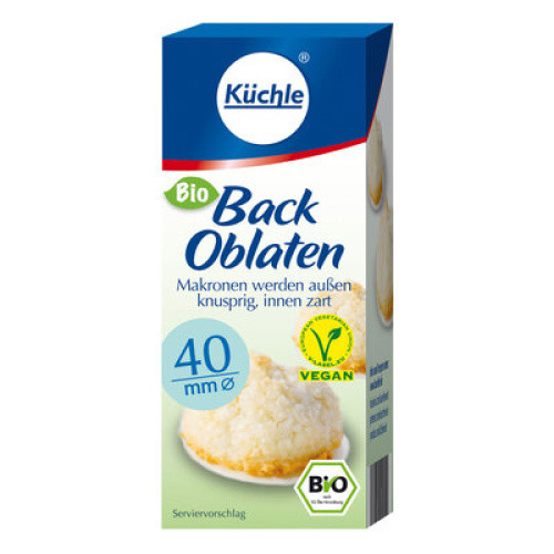 Bio Küchle Back Oblaten 23g Bio Küchle Back Oblaten 23g