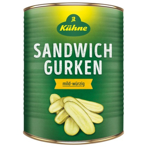 Sandwich-Gurken ´mild-würzig´3100ml Sandwich-Gurken ´mild-würzig´3100ml