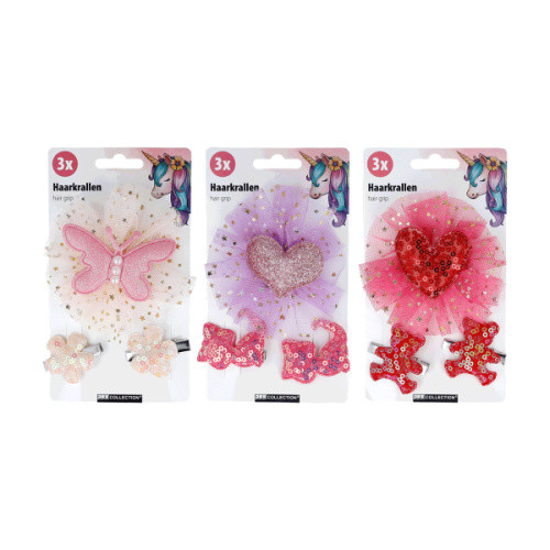 3er Haarklammer 3er Haarklammer